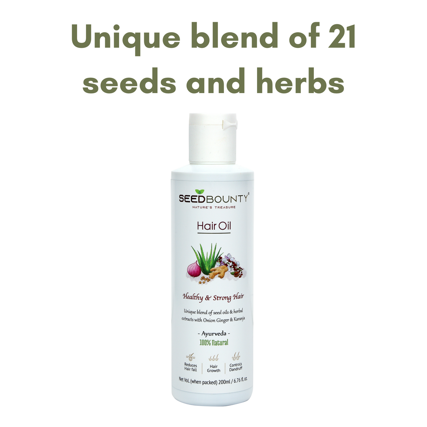 Onion Ginger Karanja Hair Oil