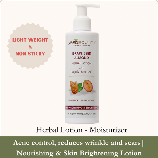 Grape seed Almond Herbal Lotion
